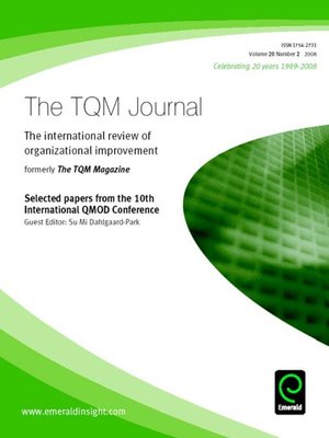 cover image of The TQM Journal, Volume 20, Issue 2